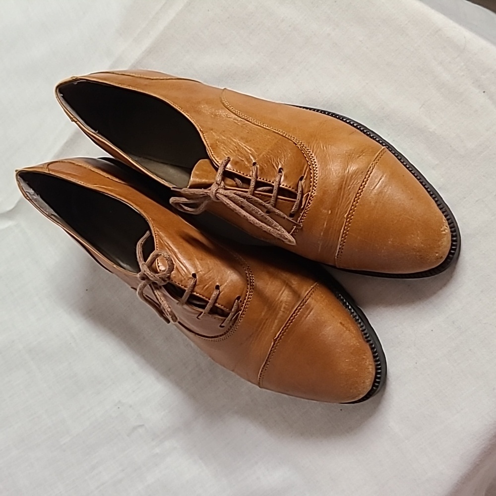 VINTAGE German Made Leather Women's Loafers